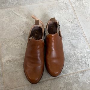 Naot short heeled boots. Used but in great working order.